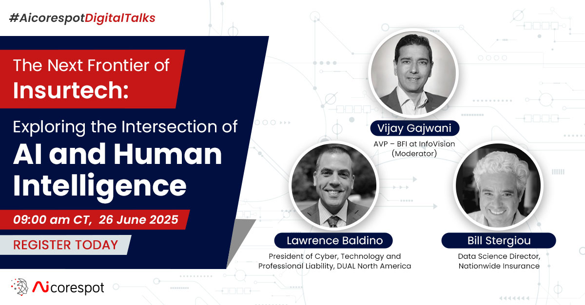 🚀 The Next Frontier of Insurtech
AI meets human intelligence in insurance.
🗓️ 26 June | 🕘 09:00–10:15 AM CT
Join leaders from InfoVision, <a href="/Nationwide/">Nationwide</a> &amp; <a href="/DUAL_US/">DUAL North America</a> as they explore smarter models, cyber risk, and the future of underwriting.
👉 live.zoho.in/VQn1-faK-S9W
#Insurtech