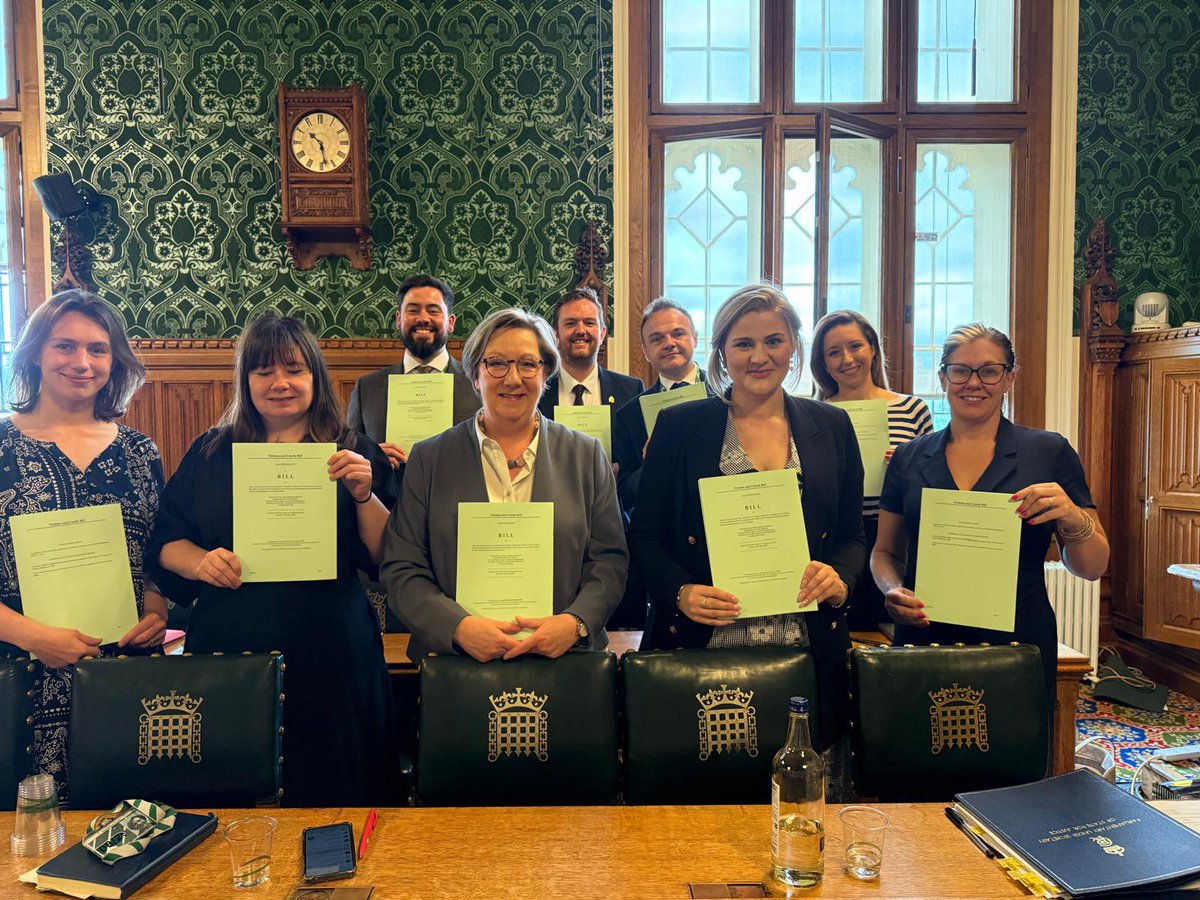 Olivia’s Law moves a step closer as the line-by-line scrutiny of the Victims and Courts Bill is now complete.

Proud to serve on the Committee and stand with my constituent, Cheryl Korbel, to ensure offenders face their victims in court—or face serious consequences. Labour is
