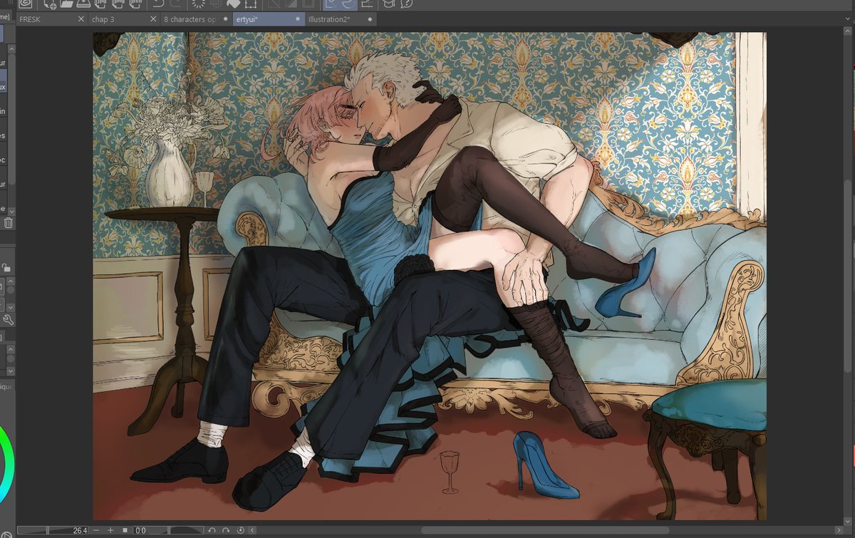 jojoharumii's tweet image. Wip