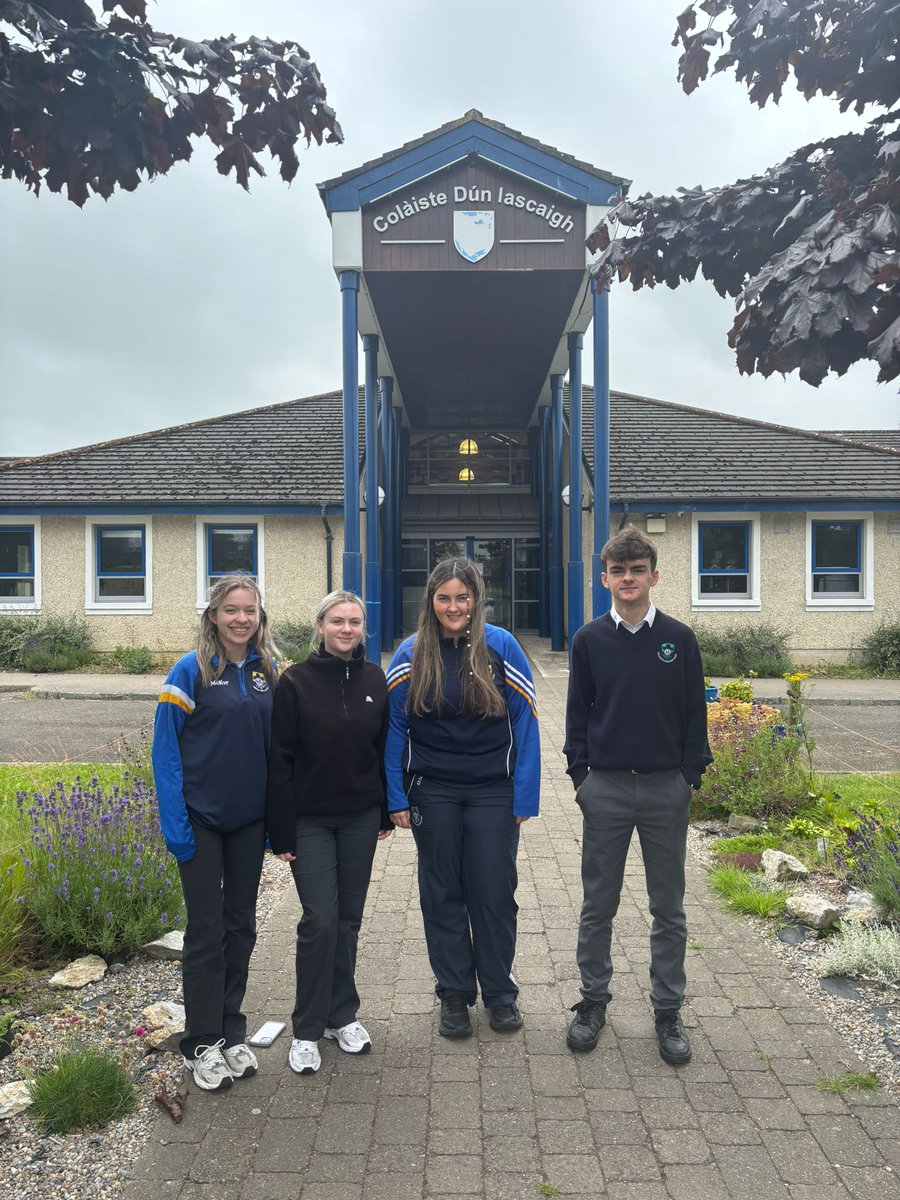 ColáisteDúnIascaigh (@colduniascaigh) on Twitter photo Congrats to all our <a href="/ColDunIascaigh/">ColáisteDúnIascaigh</a> Junior and Leaving students who have completed their exams 👏
Pictured are some of our fantastic 6th years leaving the school after their final Politics & Society exam today.
Well done everyone. Now go enjoy your summer 🏝️🌞
<a href="/TipperaryETB/">Tipperary Education and Training Board</a> Congrats to all our <a href="/ColDunIascaigh/">ColáisteDúnIascaigh</a> Junior and Leaving students who have completed their exams 👏
Pictured are some of our fantastic 6th years leaving the school after their final Politics & Society exam today.
Well done everyone. Now go enjoy your summer 🏝️🌞
<a href="/TipperaryETB/">Tipperary Education and Training Board</a>