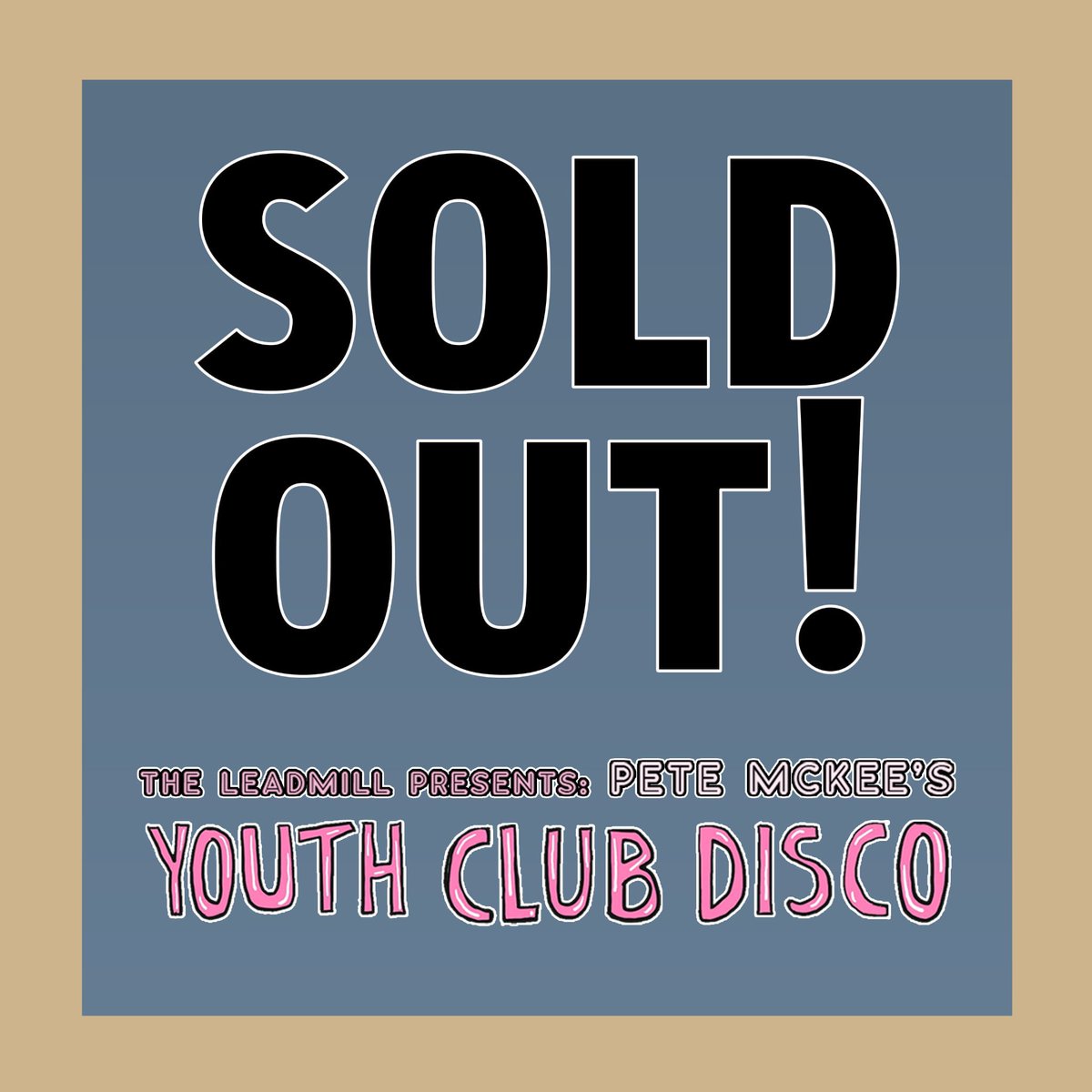 What a send off this is going to be!

See you all on Saturday for one last dance at The Leadmill ❤️