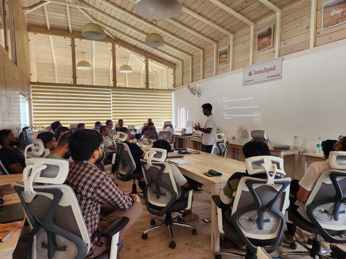 WanabeMarkovian's tweet image. My new lifestyle: build, ship, learn, repeat. Ant that too from the lap of the Himalayas.

Thank you @aigrantsindia , @at_altspace , @freemanindia  @0xBosky for the opportunity.