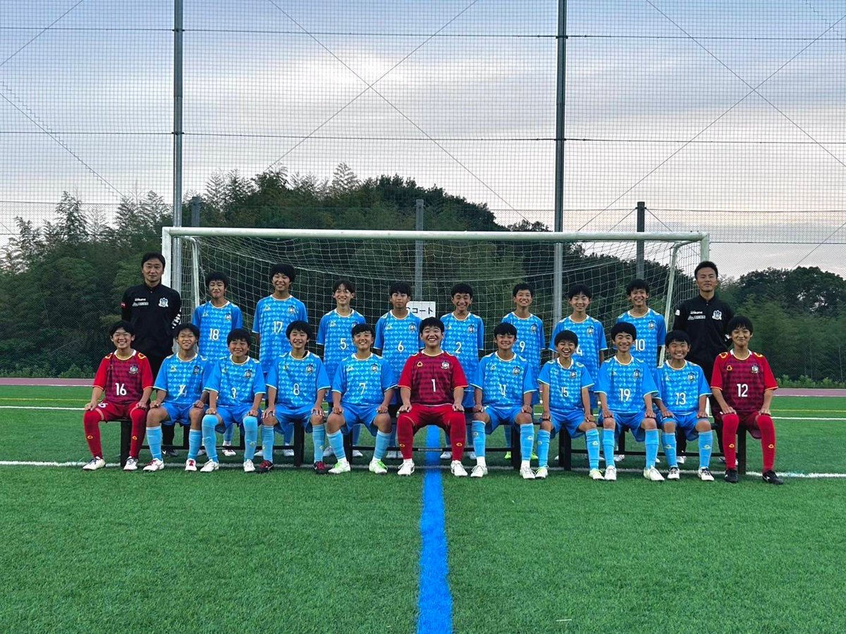 三豊U-13】 本試合でKリーグ前期日程が終了し、3部Aで勝点13(4勝1敗1分