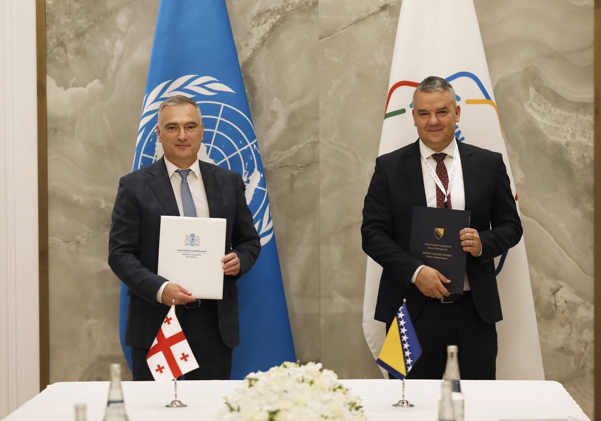 Ministry of Justice of Georgia tweet media