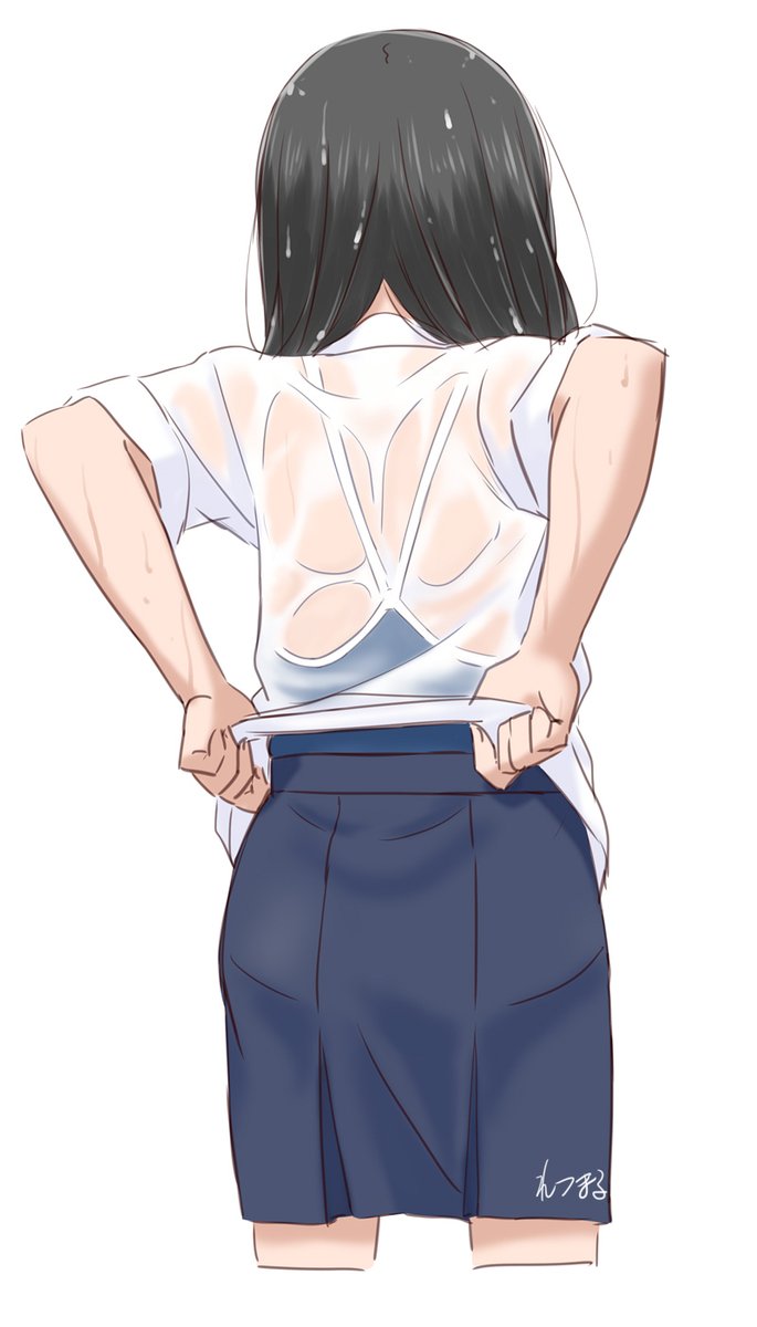 「#後ろからの姿も美しい見た人もやる」|れつまるくん＠野宴野郎のイラスト