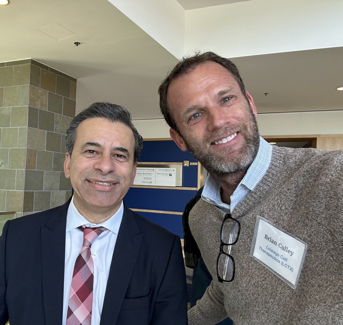 CEO_Culley's tweet photo. Getting Dr. Makary’s vision in-person, instead of from headlines, provided me with sincere and lasting optimism. His goals of faster and more flexible reviews, and his commitment to leading the world in cell &amp; gene therapy, are tailwinds for innovative companies like $LCTX https://t.co/f0YMLoqghz