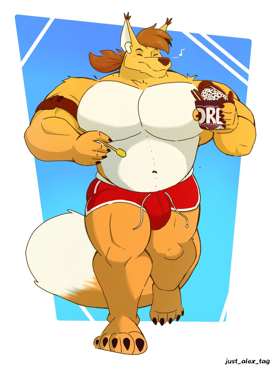 🎄☃️Alex ☃️🎄✨commission: OPEN ✨ (@just_alex_tag) on Twitter photo There's nothing better than a sweet reward after a hard workout.
Commission for <a href="/Atimist/">Ati 🔜Megaplex</a> There's nothing better than a sweet reward after a hard workout.
Commission for <a href="/Atimist/">Ati 🔜Megaplex</a>