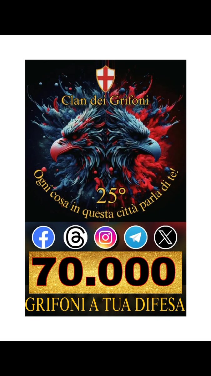 Clan dei Grifoni Genoa - Circolo del Football tweet media
