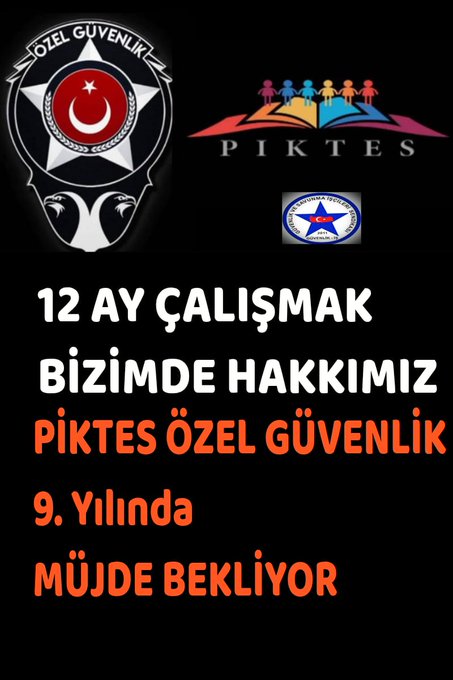 Mehmet Küçük (@mehmetkucuk2781) on Twitter photo #Piktes
Özel Güvenlikler
9 ay Değil
12 ay Daimi çalışmak istiyoruz
<a href="/Yusuf__Tekin/">Yusuf Tekin</a>
<a href="/turkiskonf/">TÜRK-İŞ</a>
<a href="/mebhbogm/">MEB Hayat Boyu Öğrenme Genel Müdürlüğü</a>
<a href="/cengizmete/">Cengiz Mete</a>
<a href="/chnkvnc/">Cihan KIVANÇ</a>
<a href="/Guvenlik_is/">Güvenlik-İş Sendikası</a>
<a href="/omercagirici/">Ömer Çağırıcı</a>
<a href="/FevziKARATAS/">Fevzi KARATAŞ</a>
<a href="/tcbestepe/">T.C. Cumhurbaşkanlığı</a>
<a href="/fahrettinaltun/">Fahrettin Altun</a>
<a href="/RTErdogan/">Recep Tayyip Erdoğan</a>
<a href="/Akparti/">AK Parti</a>
<a href="/tcmeb/">Millî Eğitim Bakanlığı</a>
<a href="/CelileErenOKTEN/">Celile Eren ÖKTEN</a>
<a href="/SelimLGER6/">Selim ÜLGER 🇵🇸 🇹🇷</a>
<a href="/dbdevletbahceli/">Devlet Bahçeli</a> #Piktes
Özel Güvenlikler
9 ay Değil
12 ay Daimi çalışmak istiyoruz
<a href="/Yusuf__Tekin/">Yusuf Tekin</a>
<a href="/turkiskonf/">TÜRK-İŞ</a>
<a href="/mebhbogm/">MEB Hayat Boyu Öğrenme Genel Müdürlüğü</a>
<a href="/cengizmete/">Cengiz Mete</a>
<a href="/chnkvnc/">Cihan KIVANÇ</a>
<a href="/Guvenlik_is/">Güvenlik-İş Sendikası</a>
<a href="/omercagirici/">Ömer Çağırıcı</a>
<a href="/FevziKARATAS/">Fevzi KARATAŞ</a>
<a href="/tcbestepe/">T.C. Cumhurbaşkanlığı</a>
<a href="/fahrettinaltun/">Fahrettin Altun</a>
<a href="/RTErdogan/">Recep Tayyip Erdoğan</a>
<a href="/Akparti/">AK Parti</a>
<a href="/tcmeb/">Millî Eğitim Bakanlığı</a>
<a href="/CelileErenOKTEN/">Celile Eren ÖKTEN</a>
<a href="/SelimLGER6/">Selim ÜLGER 🇵🇸 🇹🇷</a>
<a href="/dbdevletbahceli/">Devlet Bahçeli</a>