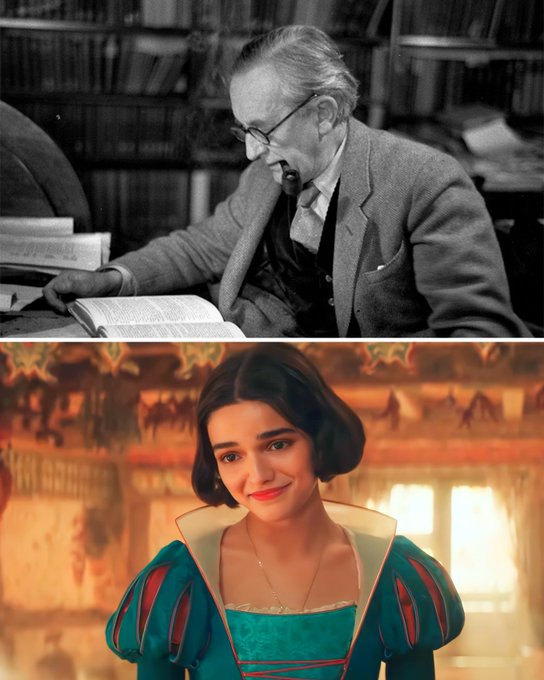 MiMundoConIA's tweet photo. Recordatorio: Tolkien odiaba a Disney. 

Los llamó "irremediablemente corruptos" y sabía que arruinarían cualquier historia que tocaran.  

¿Por qué? La filosofía narrativa de Tolkien era profundamente diferente… (hilo) 🧵 https://t.co/Sx4xHYAI9B