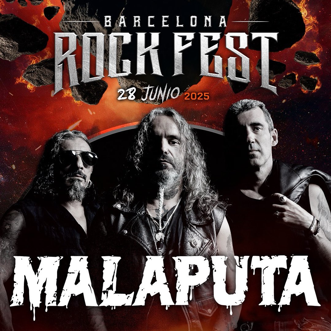 Este sábado 28 se lía en Barcelona!!!
Os esperamos a todos a las 17:00 horas en el escenario Rock Tent. Hay muuuuchas ganas.

Entradas en barcelonarockfest.com/entradas-festi…