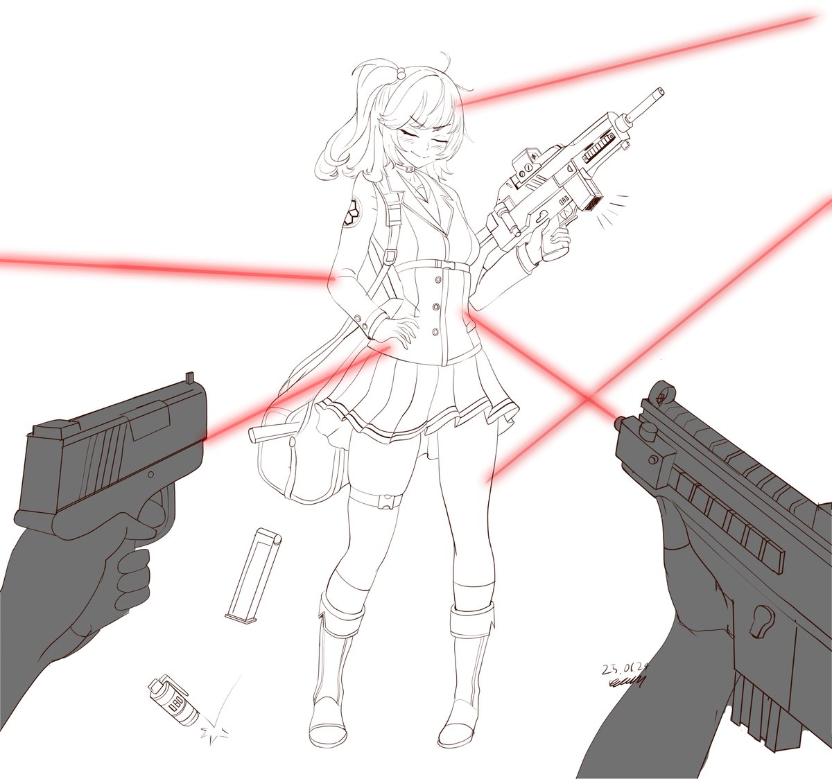 잠입에 성공한 SPI 토모 
#라스트오리진  #LastOrigin #ラストオリジン #ラスオリ