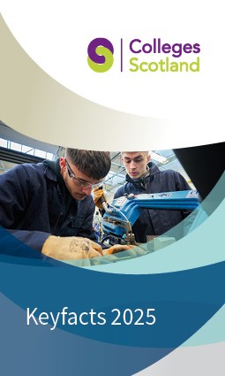 CollegesScot's tweet image. Our annual Keyfacts booklet has been published bit.ly/449twcG #choosecollege
