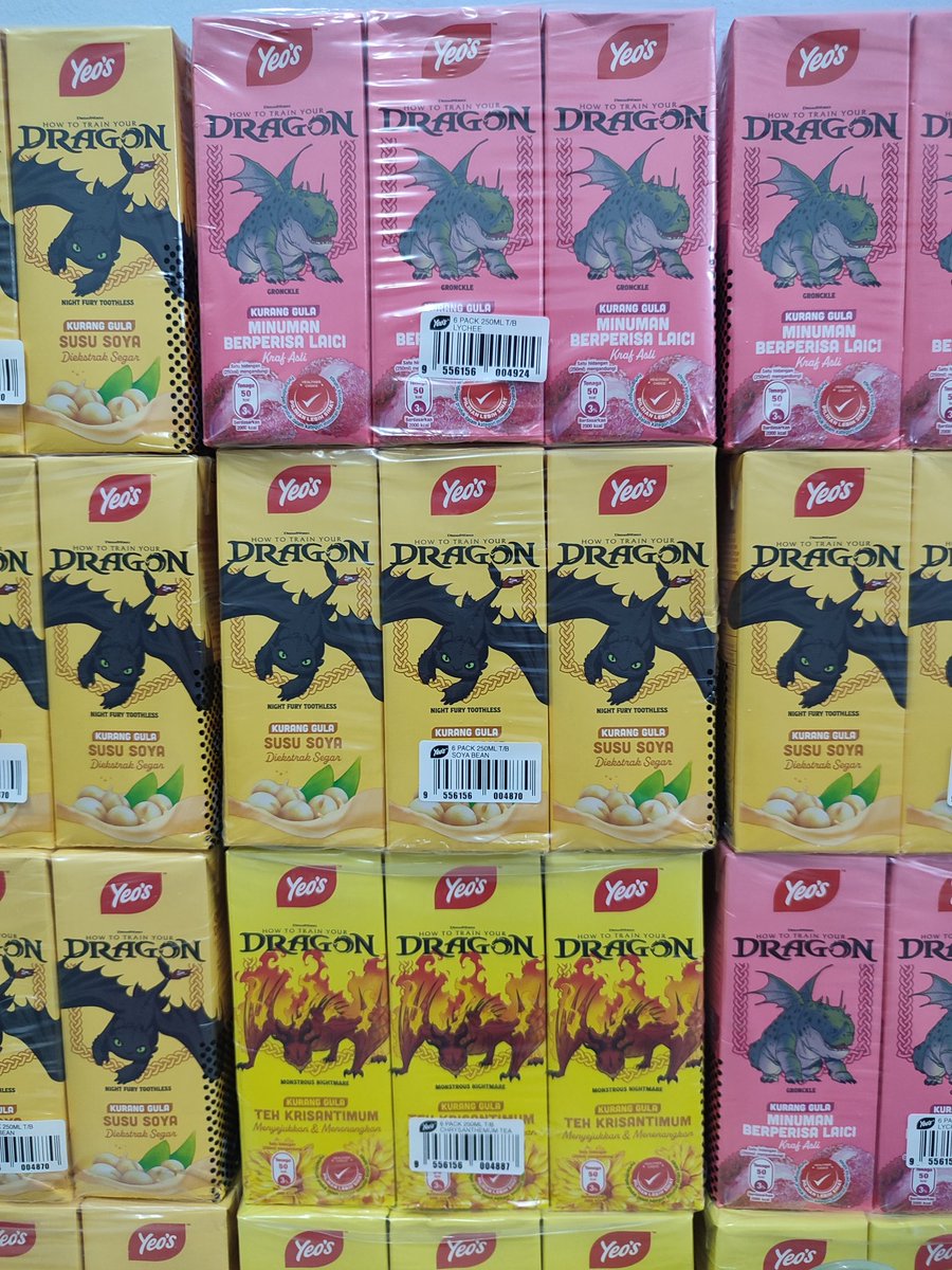 Dah borong air Yeo's ke belum? Takkan taknak dapat holiday free dekat Universal Studios Singapore? 

Hadiah mingguan pun ada tau. Boleh dapat tiket wayang tengok filem How To Train Your Dragon. Cepat join 26 Jun ni dah habis contest

#HowToTrainYourDragon #yeosmy