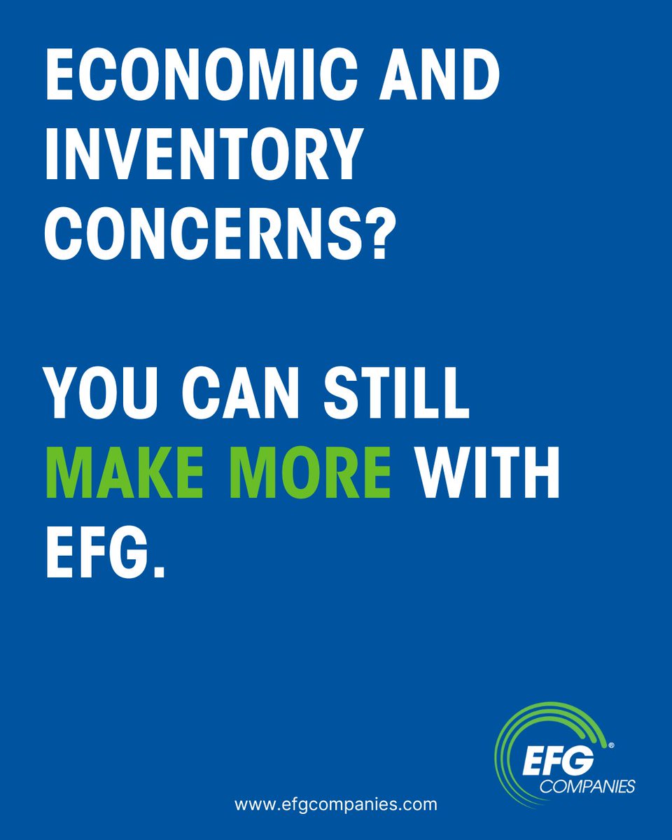 EFGCompanies's tweet photo. @CoxAutomotive senior economist says dealers are bracing for a collision. Avoid the hit with targeted F&amp;I vehicle protection products like MAP® and WALKAWAY®. EFG is your tool to Make More, despite economic and inventory concerns. https://t.co/DysYo2EUJ2
#WhyEFG #MakeMore https://t.co/4TFwiG6kN1