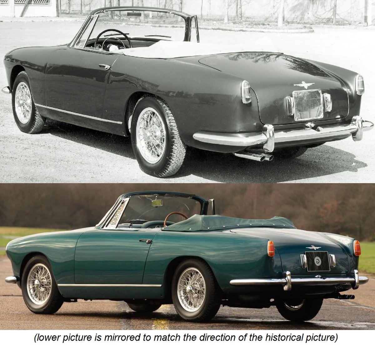 UltimativCars's tweet photo. Using the #unique 1957 #AlfaRomeo #1900C #Super #Sprint #Cabriolet (by #Touring) as template n°1 for the "best look" to share, I came across the fact, that this was Touring's 8.111th product.

I just wonder, as of WHEN those "#CarrozzeriaTouring n°(...)"-engravings were added ... https://t.co/ClBQTU51qa