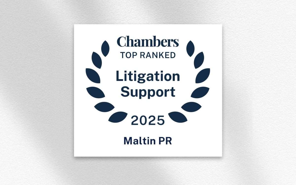 Maltin PR (@maltinpr) on Twitter photo We are delighted to be ranked in Band 1 for Litigation PR & Communications, in the <a href="/ChambersGuides/">Chambers and Partners</a> Litigation Support Guide 2025. Tim Maltin is individually ranked in Band 1, with Arthur Maltin and James Lynch ranked in Band 3. Read more here: bit.ly/4nc9APj We are delighted to be ranked in Band 1 for Litigation PR & Communications, in the <a href="/ChambersGuides/">Chambers and Partners</a> Litigation Support Guide 2025. Tim Maltin is individually ranked in Band 1, with Arthur Maltin and James Lynch ranked in Band 3. Read more here: bit.ly/4nc9APj