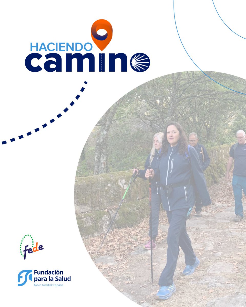 Hay caminos que enseñan y que se disfrutan por la compañía. Si tienes diabetes tipo 1 o 2, te presentamos #HaciendoCamino, una ruta hasta Santiago donde aprenderás a cuidarte y a compartir conocimientos y experiencias en diabetes. 
Más info en la web de la Fundación para la Salud