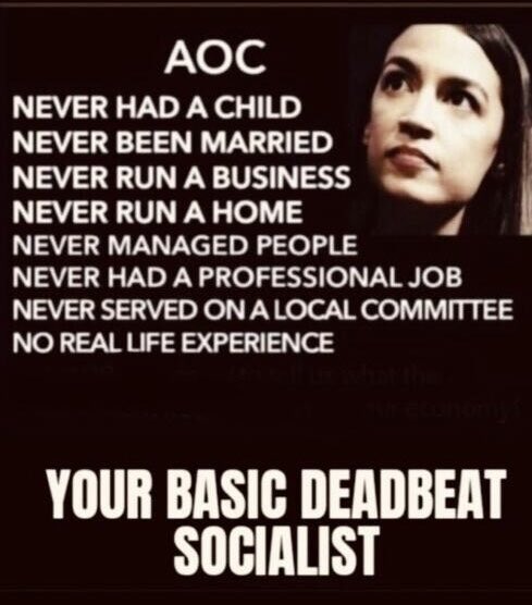 AOC the Democrat mouth piece.
Impeach President Trump my ass.
#AOC🖕🙋‍♀️