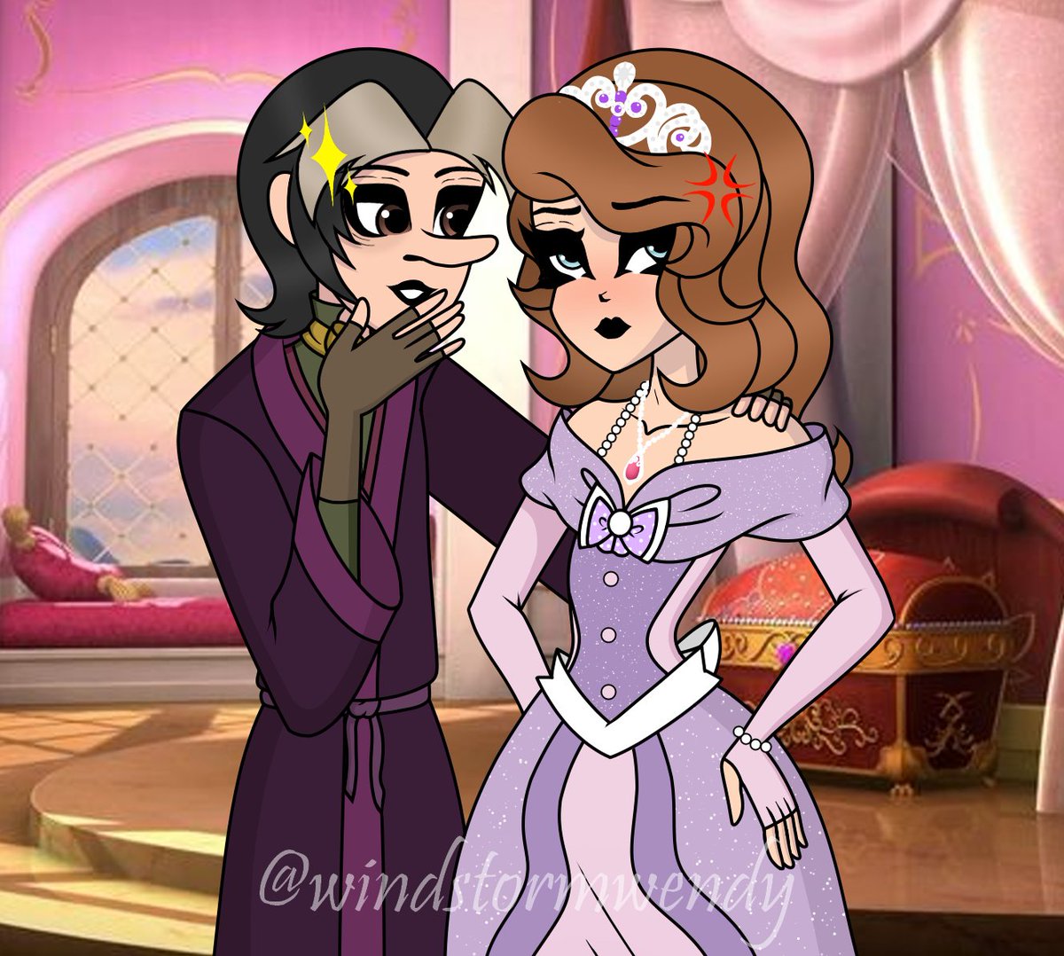 Wendy_Windstorm's tweet photo. Cedfia Week - Day 6 - Swap
Swapped their personalities.

#sofiathefirst #cedricthesorcerer #cedfia #cedfiaweek #cedfiaweek2025 https://t.co/DZKLFWoTwy