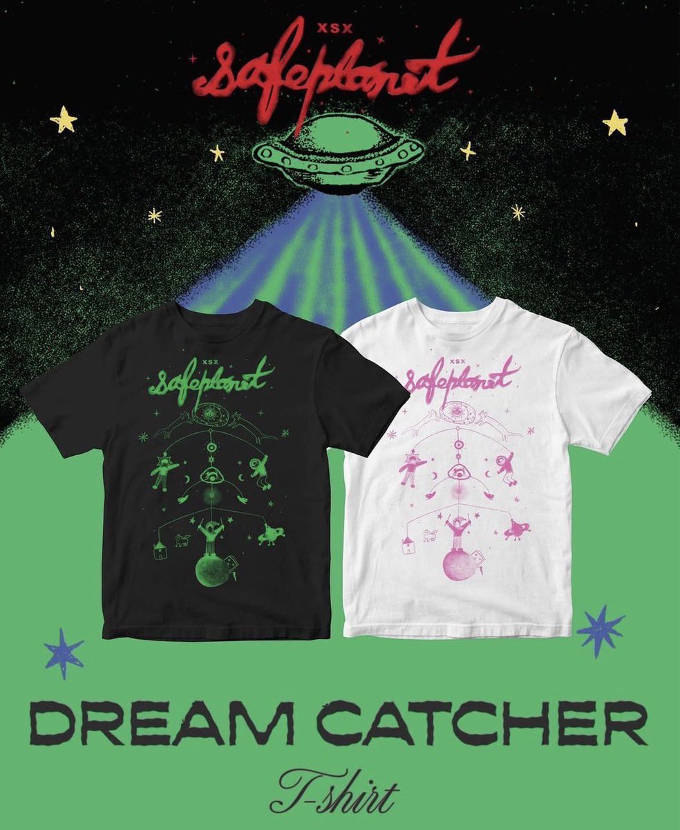 serbellz's tweet photo. หาเสื้อSafeplanet- dream catchererดำเขียว  XL ค้าบบ #เสื้อsafeplanet #safeplanet #เสื้อวง #ตลาดนัดsafeplanet https://t.co/cPuG7Piem8