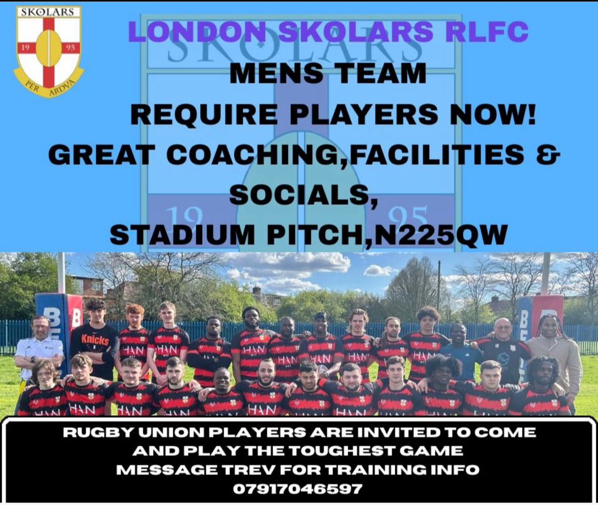 Players required NOW!
Training Wednesdays 7:30pm
Matches Sat-2:30pm
London &amp; East League
message Trev- 07917046597
All levels welcome 
come give it a try!
League runs until September.