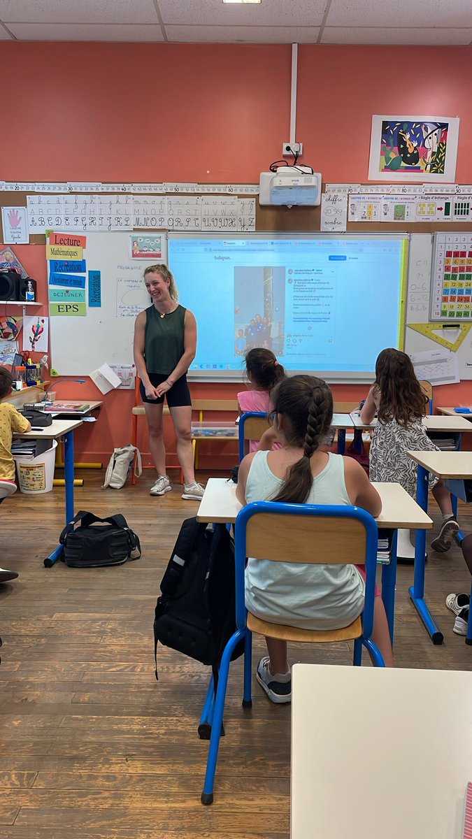 Laurent mazille CPD EPS 38 (@cpdepsmaz38) on Twitter photo Direct école de la Brunerie à Voiron. Partage d’expérience des jo 24 de Capucine Viglione, escalade vitesse, auprès des élèves de la classe CE2/CM1.
<a href="/MarzoukMohamme3/">Marzouk Mohammed</a> <a href="/patrice_gros/">Patrice GROS</a> Direct école de la Brunerie à Voiron. Partage d’expérience des jo 24 de Capucine Viglione, escalade vitesse, auprès des élèves de la classe CE2/CM1.
<a href="/MarzoukMohamme3/">Marzouk Mohammed</a> <a href="/patrice_gros/">Patrice GROS</a>