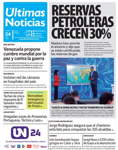 RequenaOrangel's tweet photo. ✅ POSITIVO PARA VENEZUELA https://t.co/8EvvlPN3rs