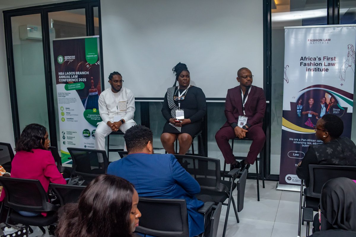 fliafricahq's tweet image. A truly unforgettable experience at the  NBA X Fashion Law Institute Fashion Law Masterclass, where fashion law took center stage and sparked powerful, necessary conversations.

#fashionlawinstute #nbalagoslawweek #lawweek #fashionlaw