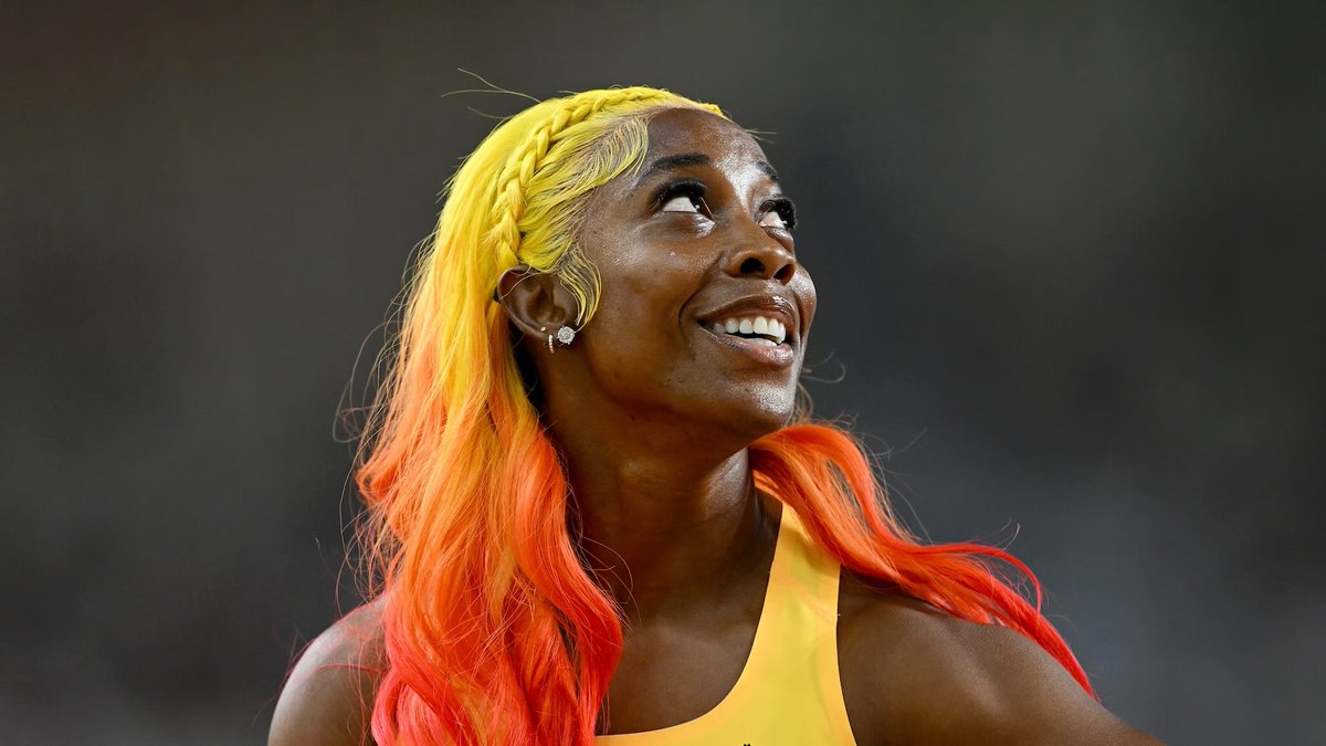 🥇🥇🥇Olympic Golds
🥈🥈🥈🥈Olympic Silvers
🥉Olympic Bronze

10x World Champion

3rd fastest woman ever in the 100m

A great mom, competitor, and overall human ✨

The sport will miss your presence and we commend all your achievements! Here’s to an amazing final season 👑🚀