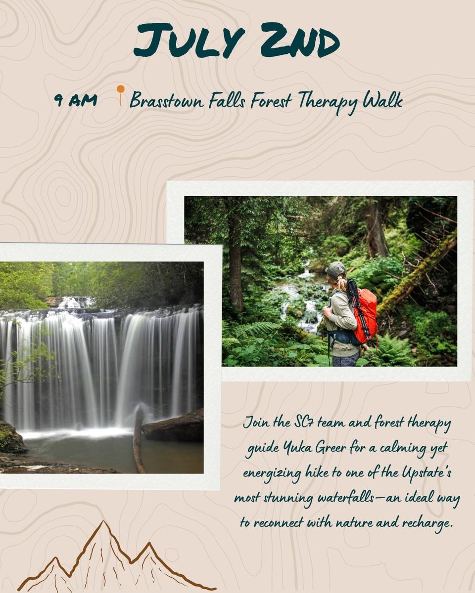 blueridgecoop's tweet image. 📅Looking for some fun and local outdoor exercise this summer?☀️
➡️ The 5th annual South Carolina 7 (SC7) Expedition kicks off on Tuesday, July 1st, at Oconee Station State Historic Site!
➡️ This month-long celebration of our state's natural beauty will begin with a 3.5-mile…
