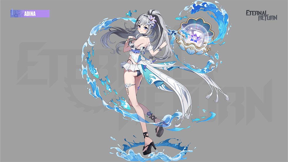 Season 8: Splash! ER Pass Skins🏝️ Ocean Breeze Chloe, Ocean