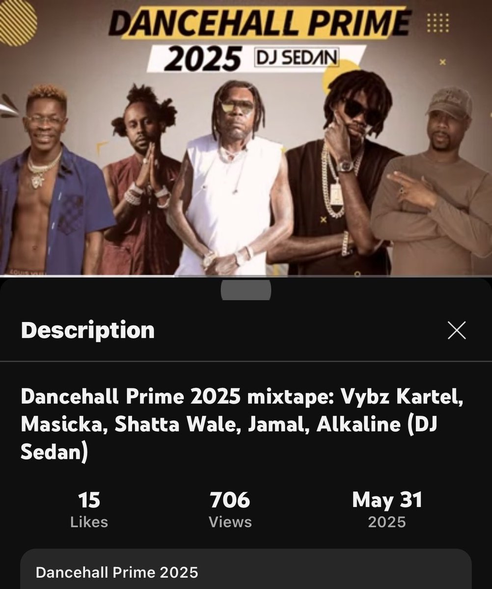🚨 Shatta Wale Joins Vybz Kartel, Popcaan, and Alkaline on ‘Dancehall Prime Mixtape 2025’ Hosted by Jamaica’s Baddest, DJ Sedan:

Ghanaian dancehall heavyweight Shatta Wale has secured a spot alongside some of Jamaica’s biggest names—Vybz Kartel, Popcaan, and Alkaline—on the