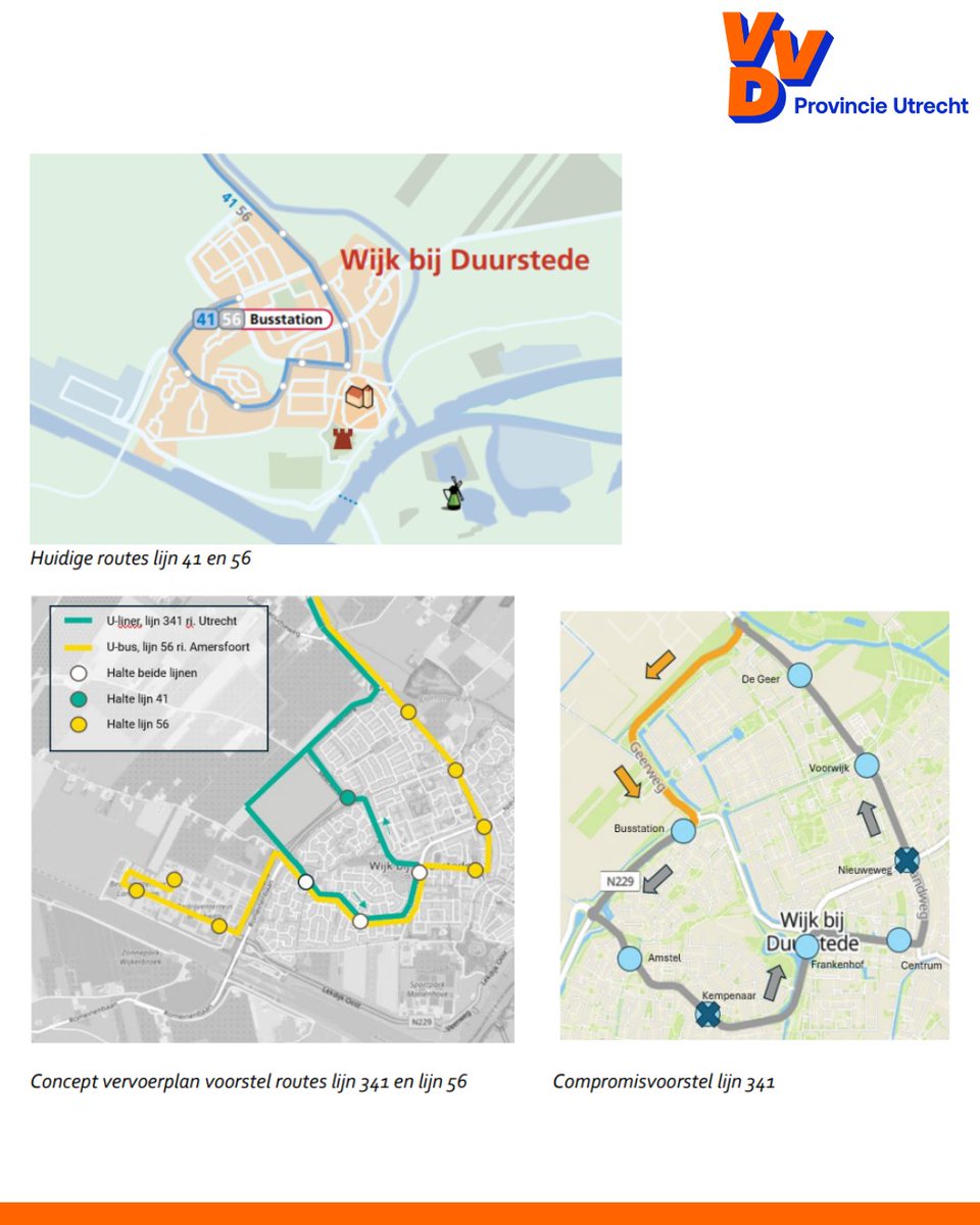De plannen voor buslijn 41 worden aangepast! We hebben de inwoners van Wijk bij Duurstede en VVD-wethouder Buijtelaar duidelijk gehoord: De aangepaste route voor lijn 41 (straks lijn 341) was sneller maar leidde tot grotere loopafstanden, mogelijke onveiligheid en