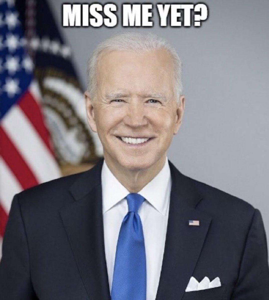 Drop a 💙 and Repost if you miss Joe Biden!