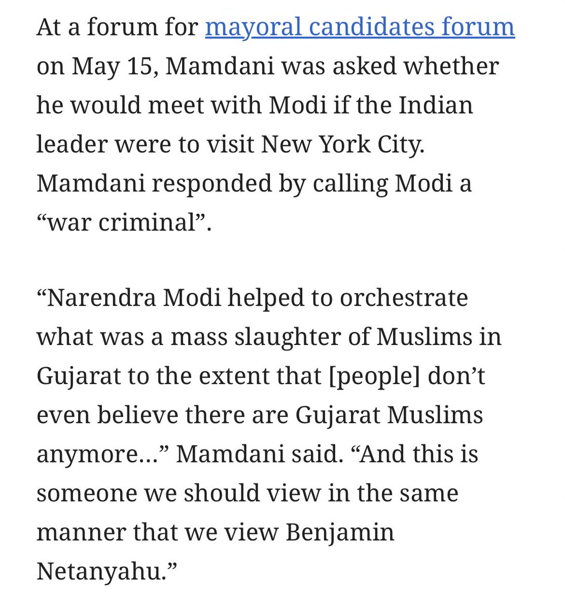 lol. are we shocked these sanghis hate him?