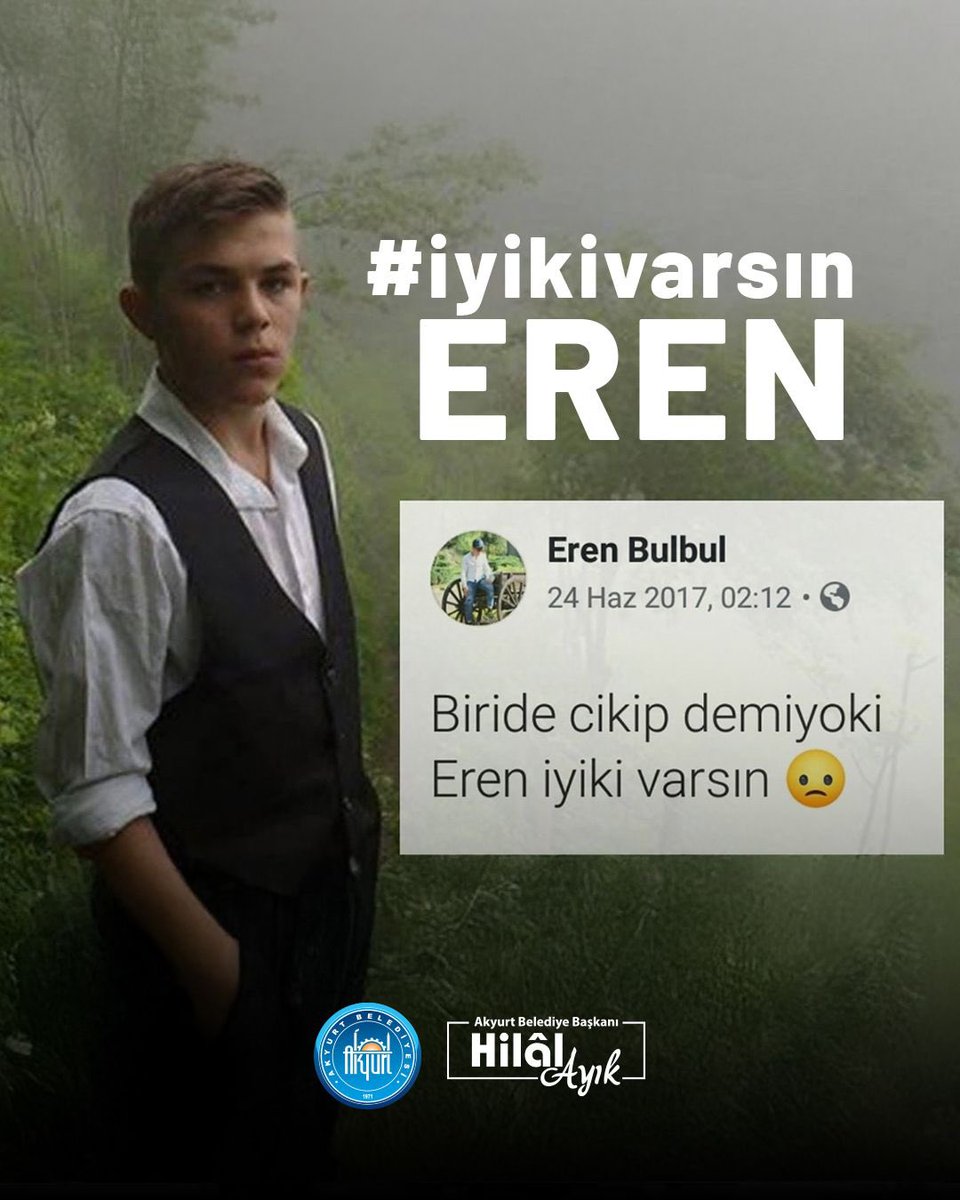 Mekanın cennet olsun.

#İyiKiVarsınEren