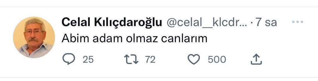 kemal kılıçdaroğlu için en doğru yorumu kardeşi yapmıştır.