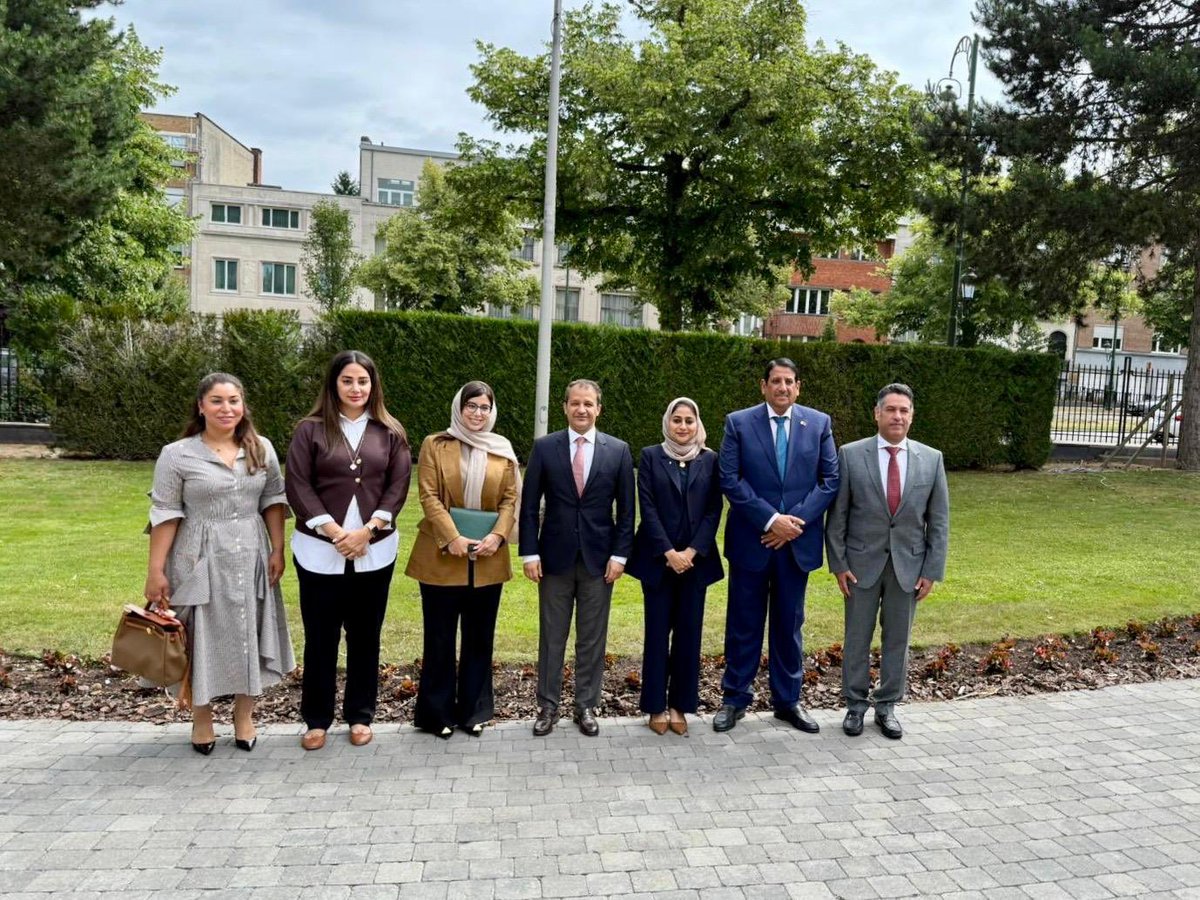 The GCC Ambassadors Council in Brussels discussed the ongoing escalation in the region &amp; expressed solidarity with the State of Qatar. 
The Council expressed its condemnation and denunciation, in the strongest terms possible, the aggression launched by Iran against the brotherly