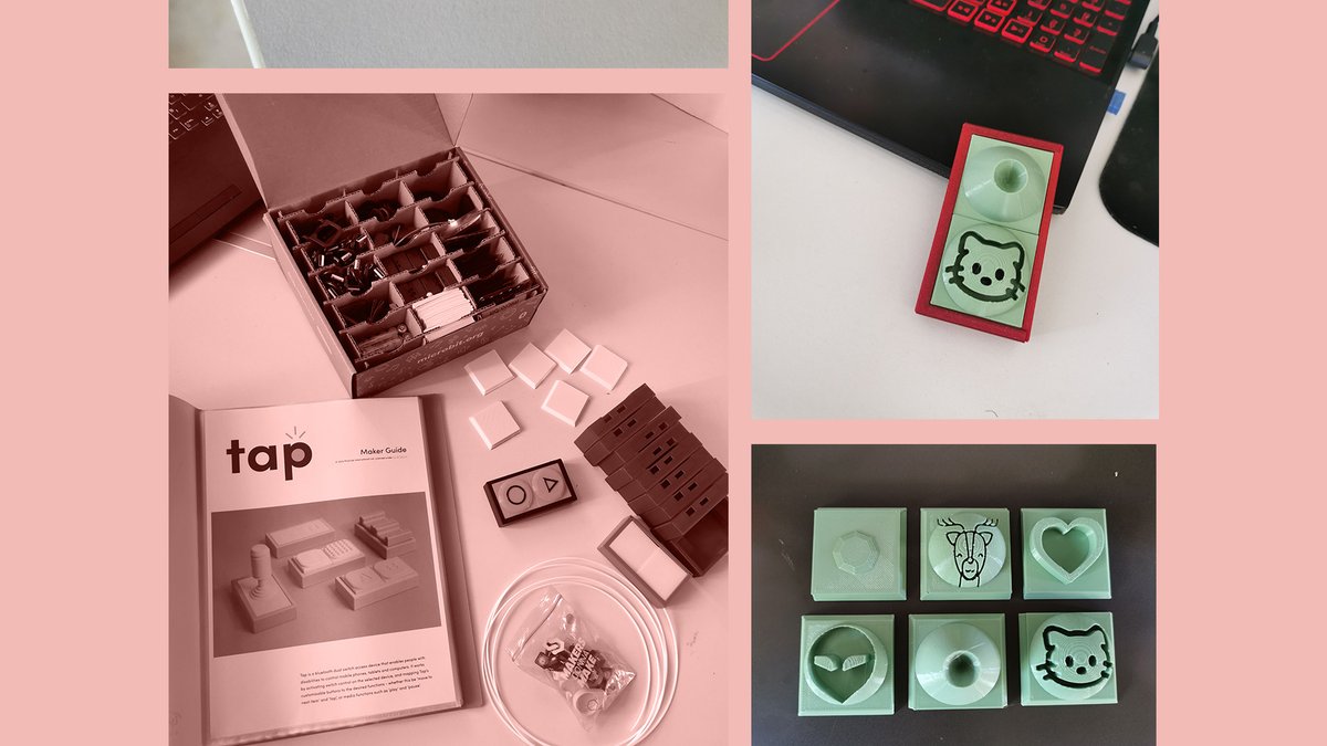 weareprintlab's tweet image. OT students in France used @tinkercad, @microbit_edu and #3Dprinting to build custom assistive devices with our open-source Tap Switch. Educator Julien from @Makergo2 shares how he brought digital fabrication into clinical training: bit.ly/40eJXmL