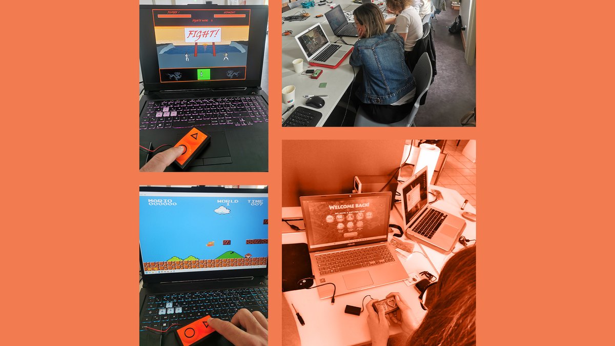 weareprintlab's tweet image. OT students in France used @tinkercad, @microbit_edu and #3Dprinting to build custom assistive devices with our open-source Tap Switch. Educator Julien from @Makergo2 shares how he brought digital fabrication into clinical training: bit.ly/40eJXmL