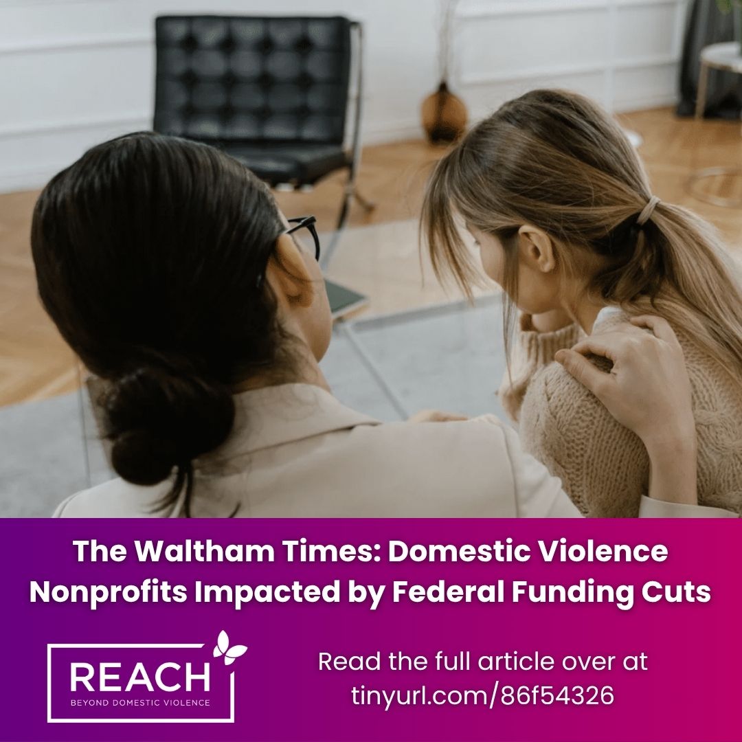 REACH_MA (@reach_ma) on Twitter photo Our thanks to The Waltham Times for speaking with us and with members of <a href="/BostonLegalAid/">Greater Boston Legal Services</a> about how federal funding cuts are affecting domestic violence nonprofits.
tinyurl.com/86f54326 Our thanks to The Waltham Times for speaking with us and with members of <a href="/BostonLegalAid/">Greater Boston Legal Services</a> about how federal funding cuts are affecting domestic violence nonprofits.
tinyurl.com/86f54326