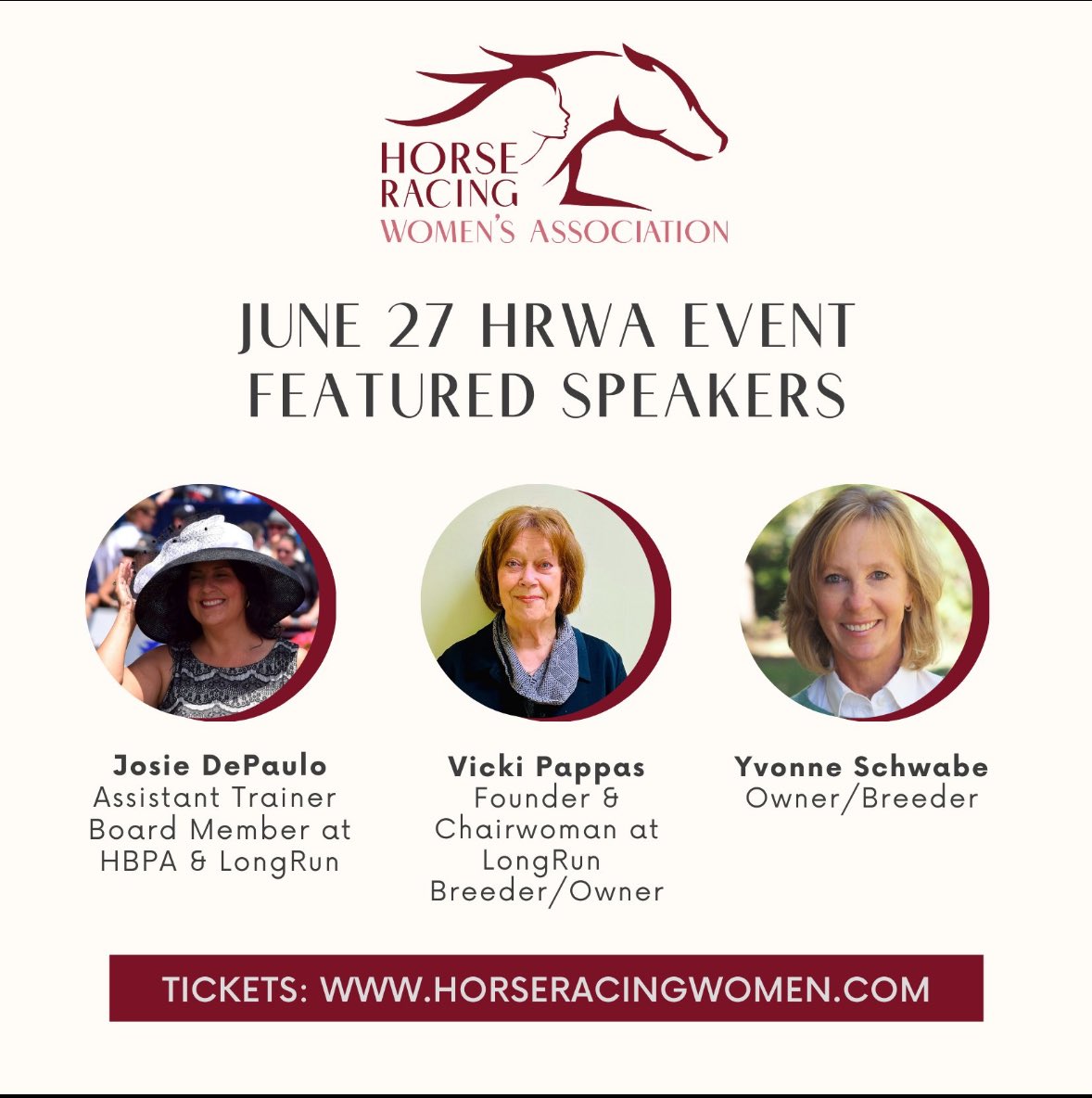 π΄πππ-πΉππ’ππ ππππππ (@ejwilson81) on Twitter photo Come and join in for a wonderful event <a href="/WoodbineTB/">Woodbine Racetrack</a> - Get the chance to hear from some fantastic speakers - Learn more about Thoroughbred Horse Racing - Friday, June 27! Tickets are still available horseracingwomen.com Come and join in for a wonderful event <a href="/WoodbineTB/">Woodbine Racetrack</a> - Get the chance to hear from some fantastic speakers - Learn more about Thoroughbred Horse Racing - Friday, June 27! Tickets are still available horseracingwomen.com