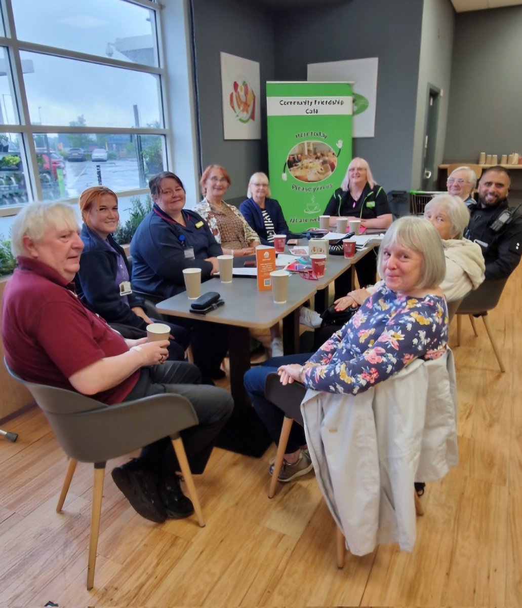 Thank you to all who came along to the Community Friendship Chatty Cafe this morning at Asda Pilsworth. We welcomed new new people today which was great,  lots of connections were made and informative conversations were had.