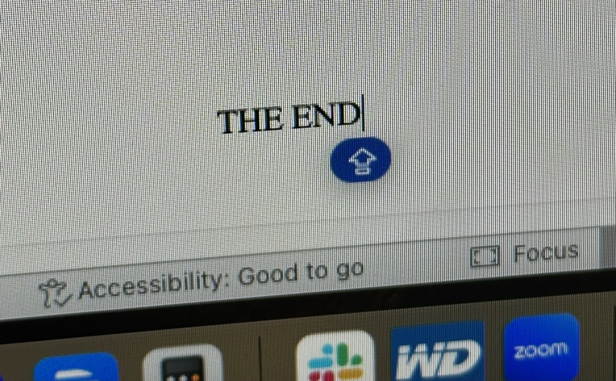 I wrote two incredible words this weekend. 

After a year of fear, tears and perseverance, I completed the first draft of my debut thriller novel! 

Here’s to my next chapter!! #Wip #WritingCommmunity #nextchapter #author