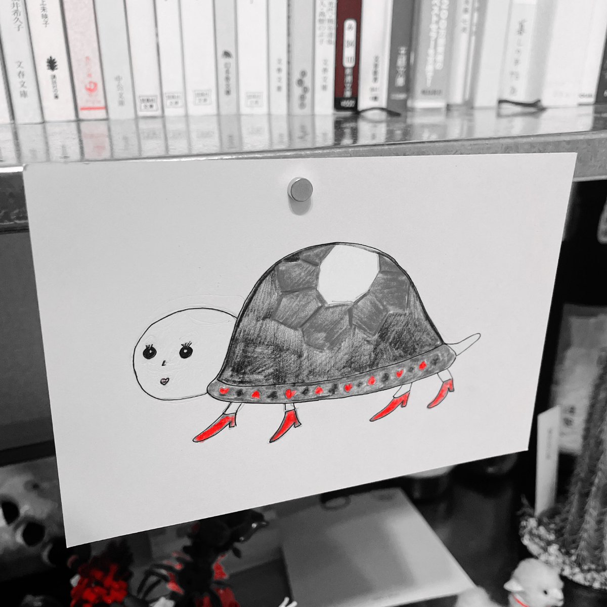 makaroni773's tweet photo. ｵﾒｶｼｶﾒ
#気まぐれイラスト https://t.co/3oFV5ywusI