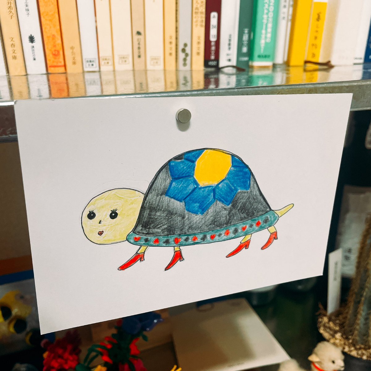 makaroni773's tweet photo. ｵﾒｶｼｶﾒ
#気まぐれイラスト https://t.co/3oFV5ywusI
