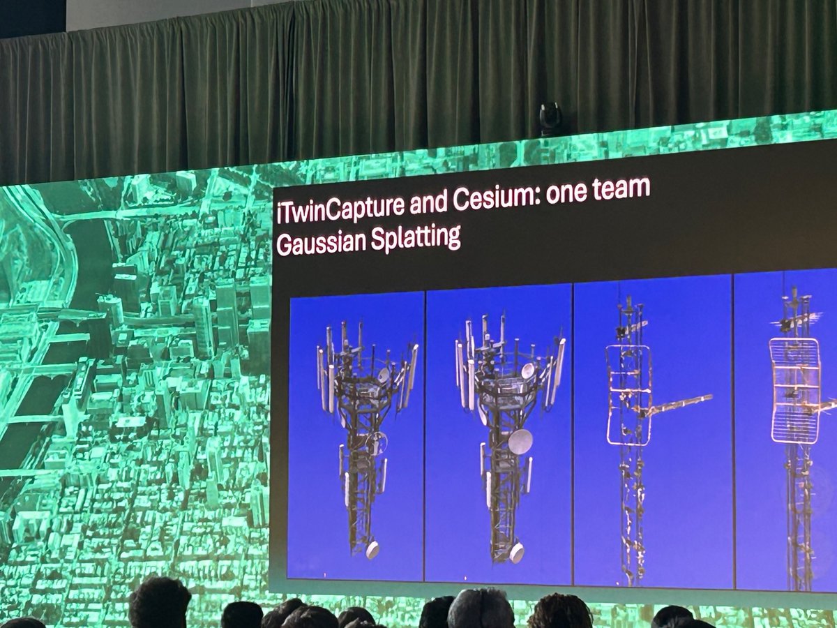 berttemme's tweet image. Gaussian Splatting #cesiumdevcon