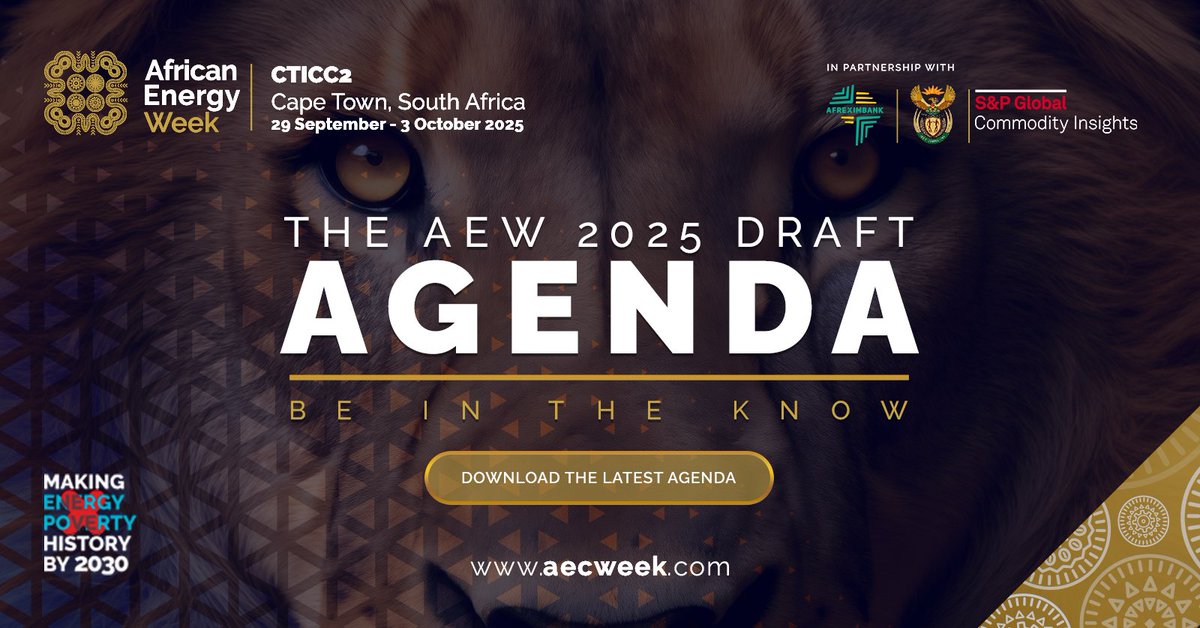 African Energy Week (AEW) 2025 Promotes Africa-Centric Energy Transition with Dedicated Program Track

The Energy Transition Track lays the foundation for new investments across Africa’s energy value chain by tackling pressing topics from clean cooking solutions to inclusive
