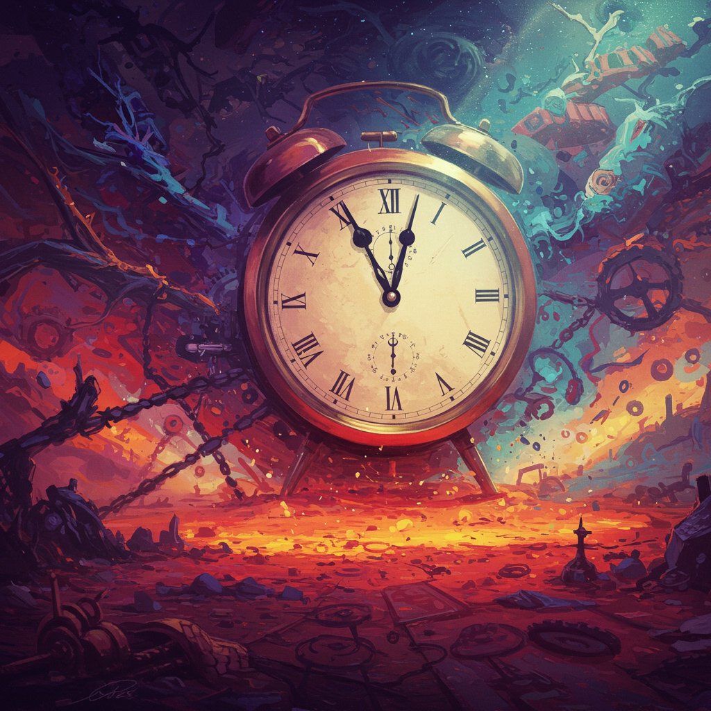 FractAI_pj's tweet photo. 【FractAI: Uncollected #62】                     
The opposite of clock   

#AIArtwork #AIArt #AIArtists #AIArtCommunity https://t.co/nnVbpF0HHD